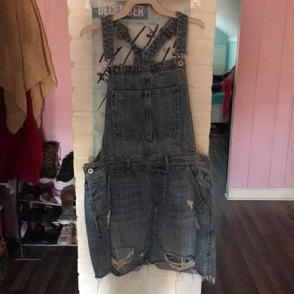 Denim Overalls